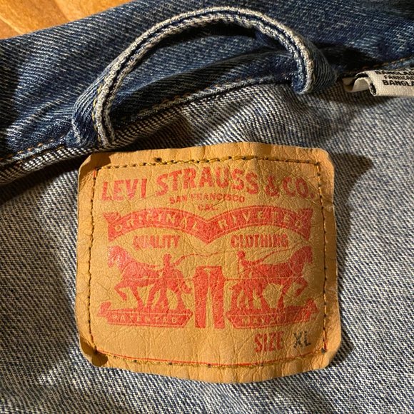 LEVI'S Denim Jacket XL - Picture 4 of 4